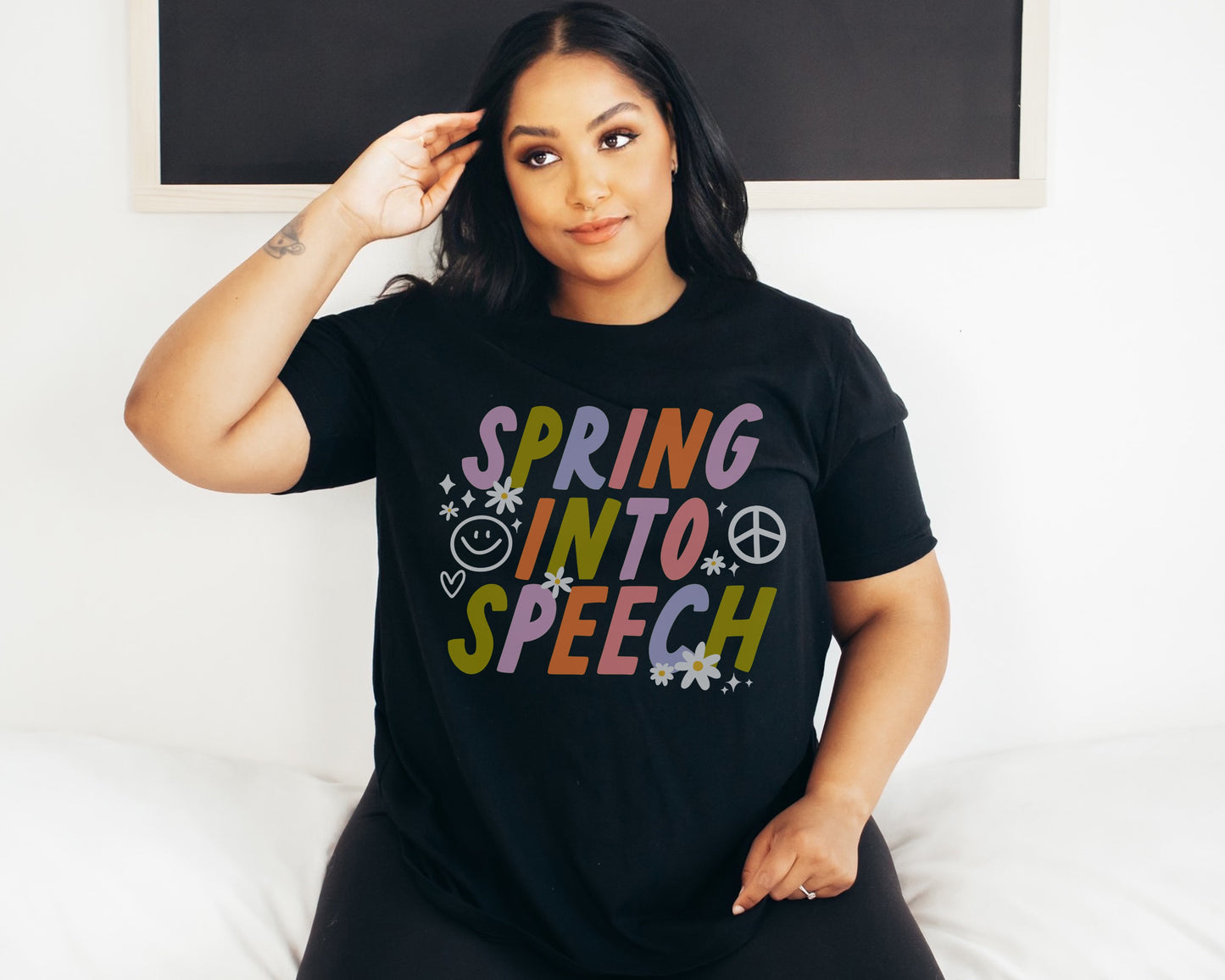 Spring Into Speech Tee