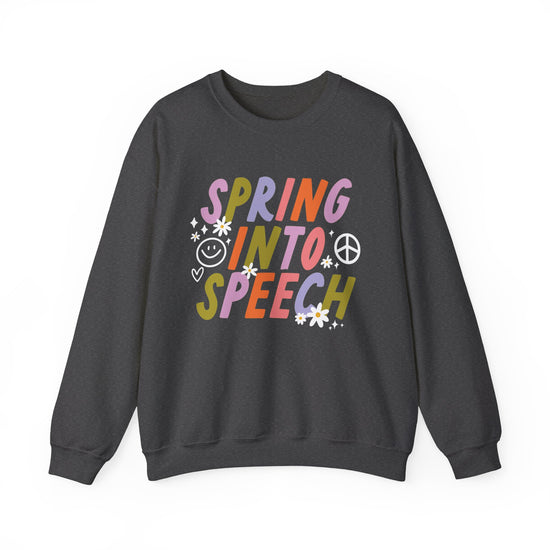 Spring Into Speech Crewneck