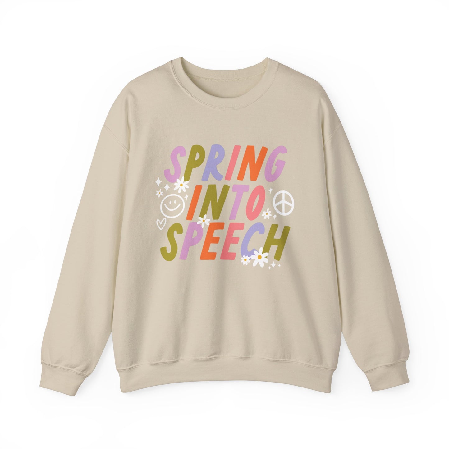 Spring Into Speech Crewneck