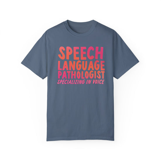 Speech Language Pathologist Specializing in Voice Tee