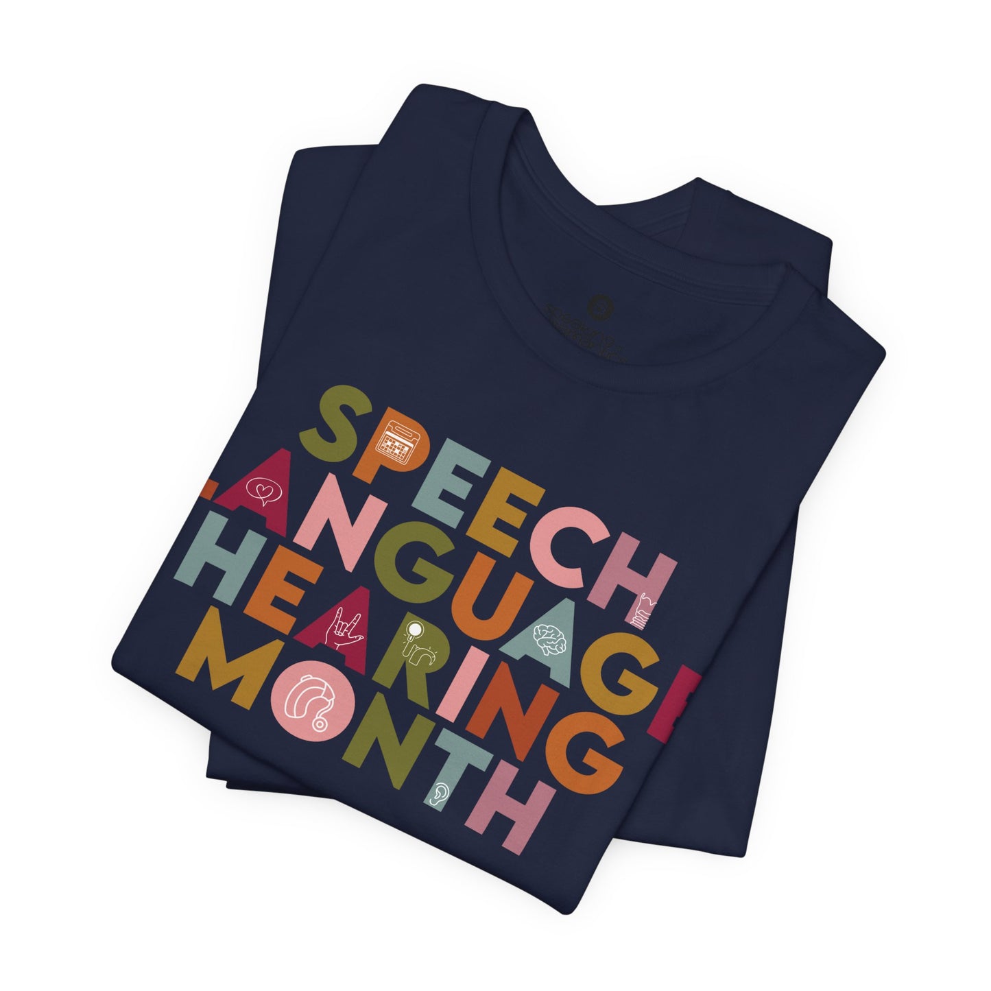 Speech Language Hearing Month Icon Tee