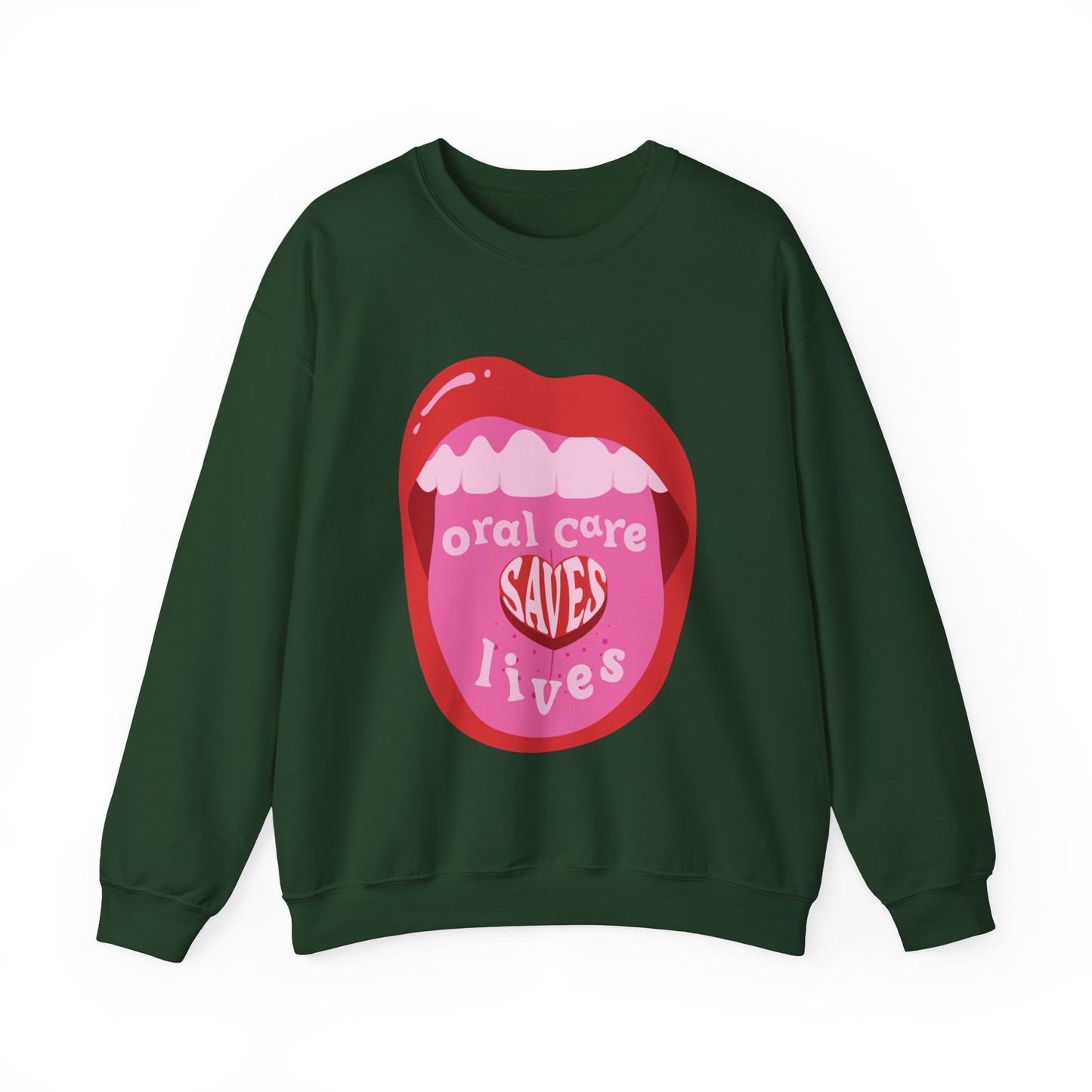 Oral Care Saves Lives Crewneck