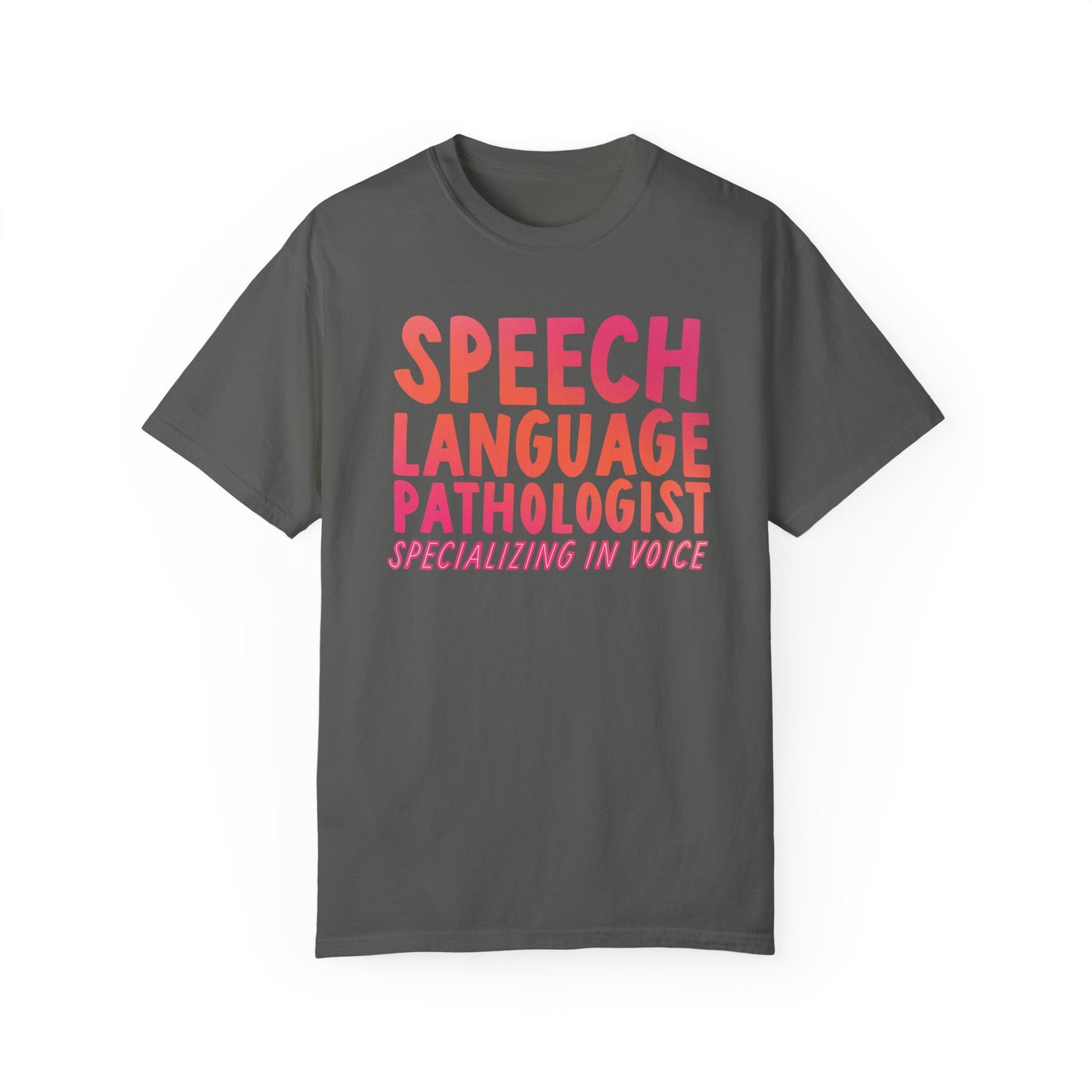 Speech Language Pathologist Specializing in Voice Tee