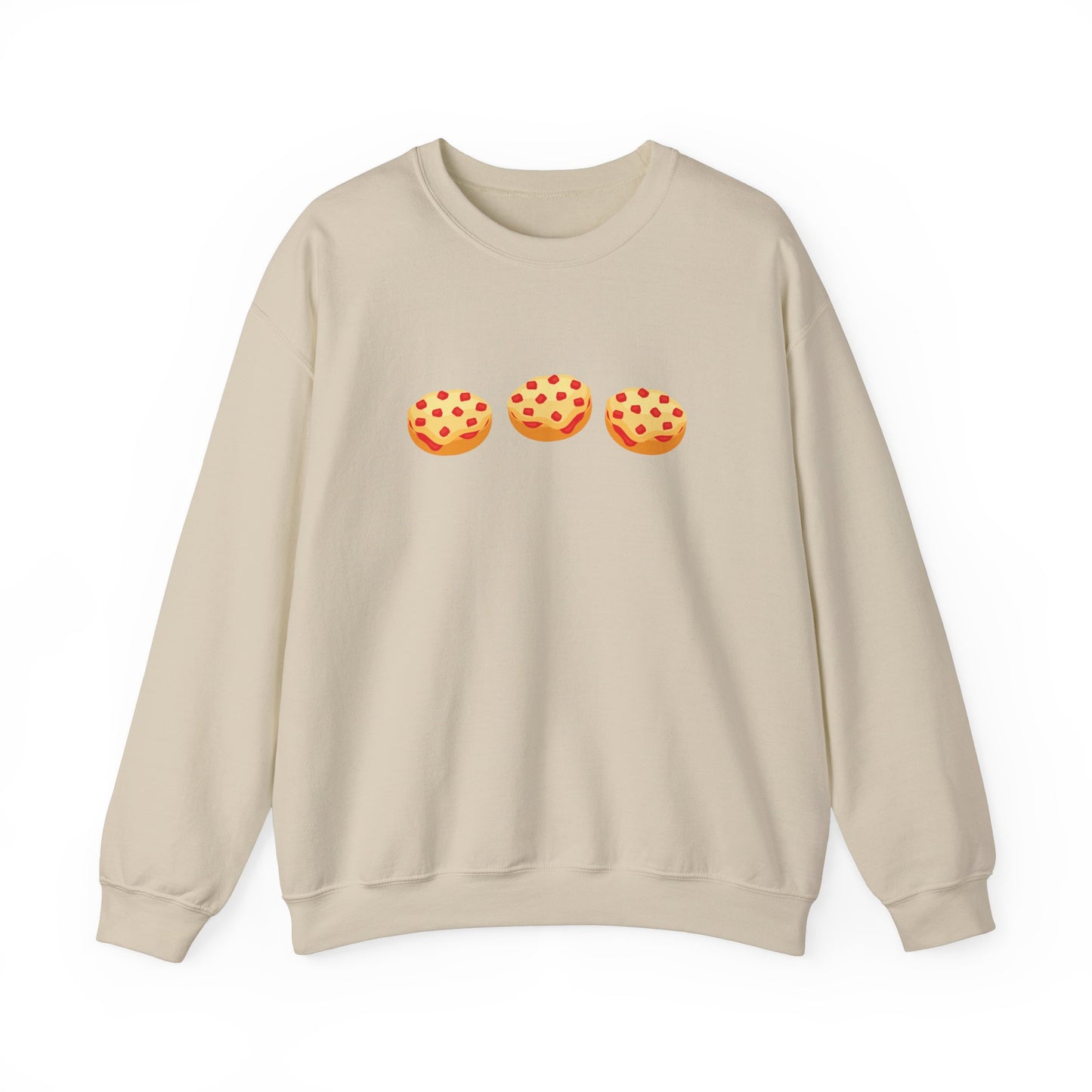 Alveolar Ridge Burner Pizza Bagel Crewneck