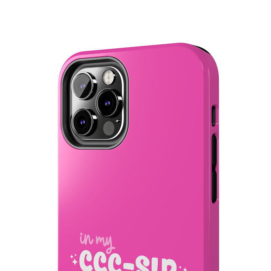 In My CCC-SLP Era iPhone Case