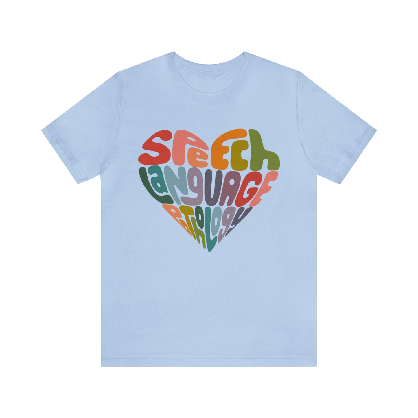 Speech Language Pathology Heart Tee