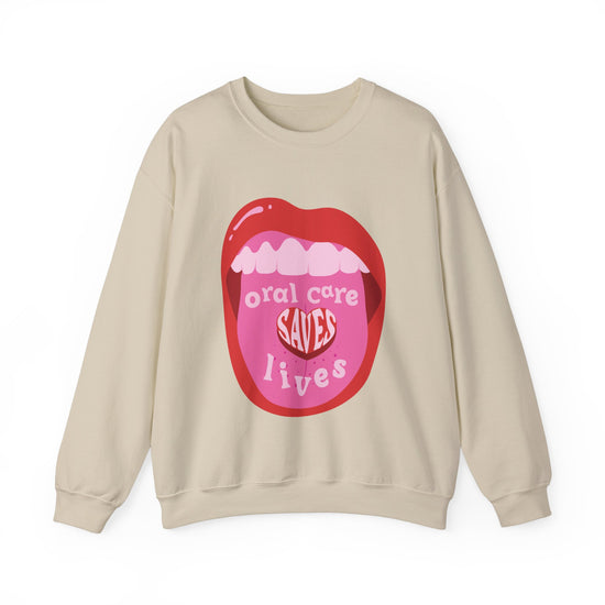 Oral Care Saves Lives Crewneck