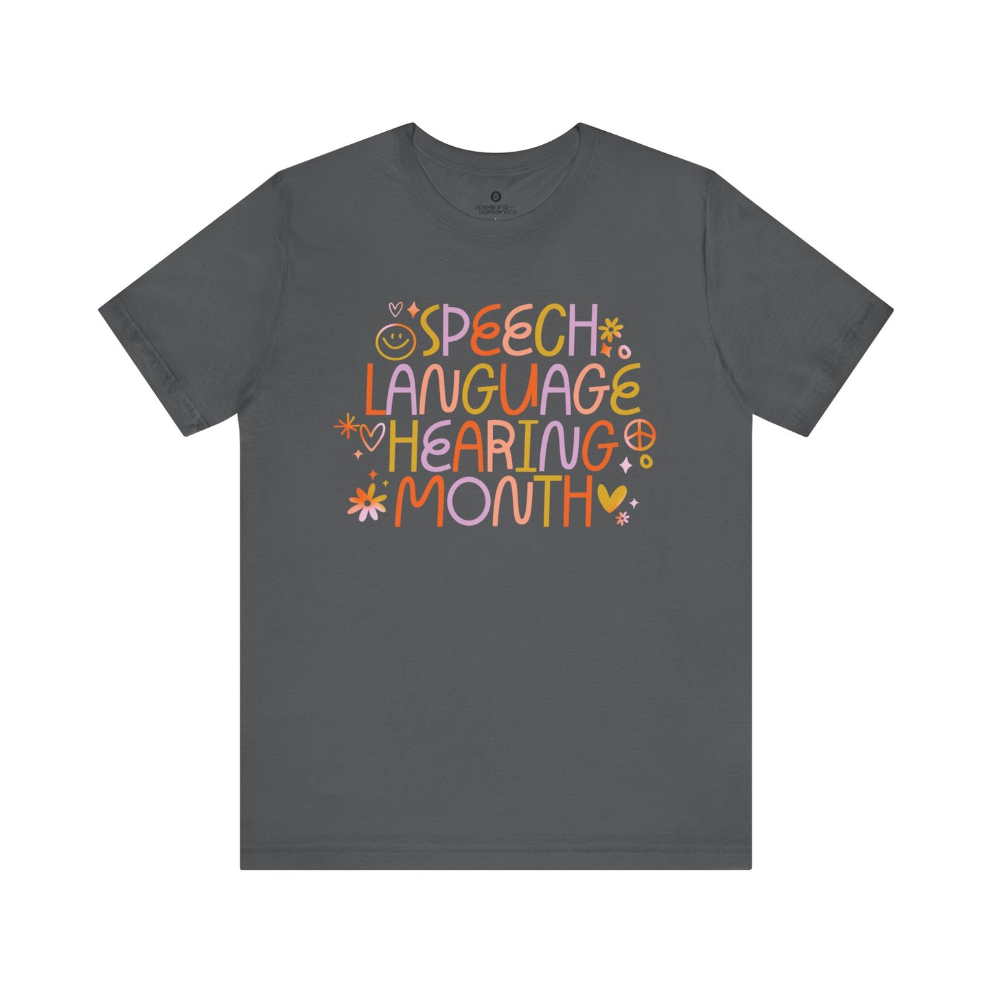 Speech Language Hearing Month Doodle Tee