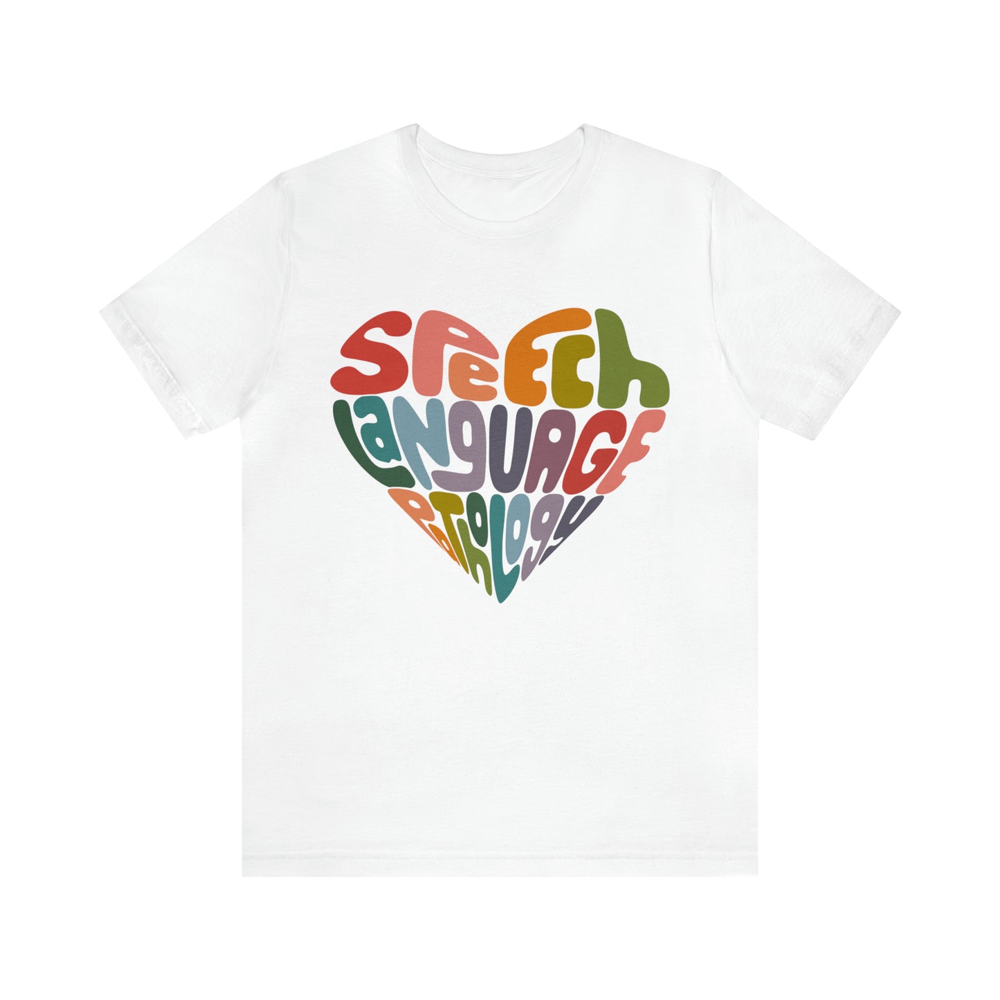 Speech Language Pathology Heart Tee