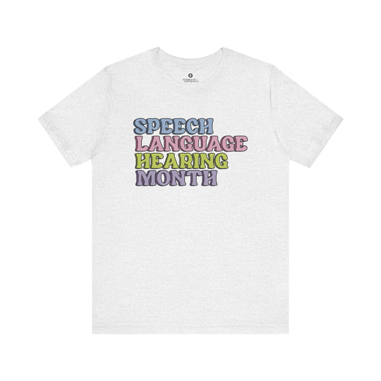 Speech Language Hearing Month Bubble Tee