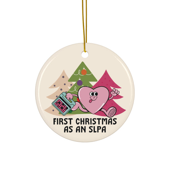 First Christmas As An SLPA Ornament