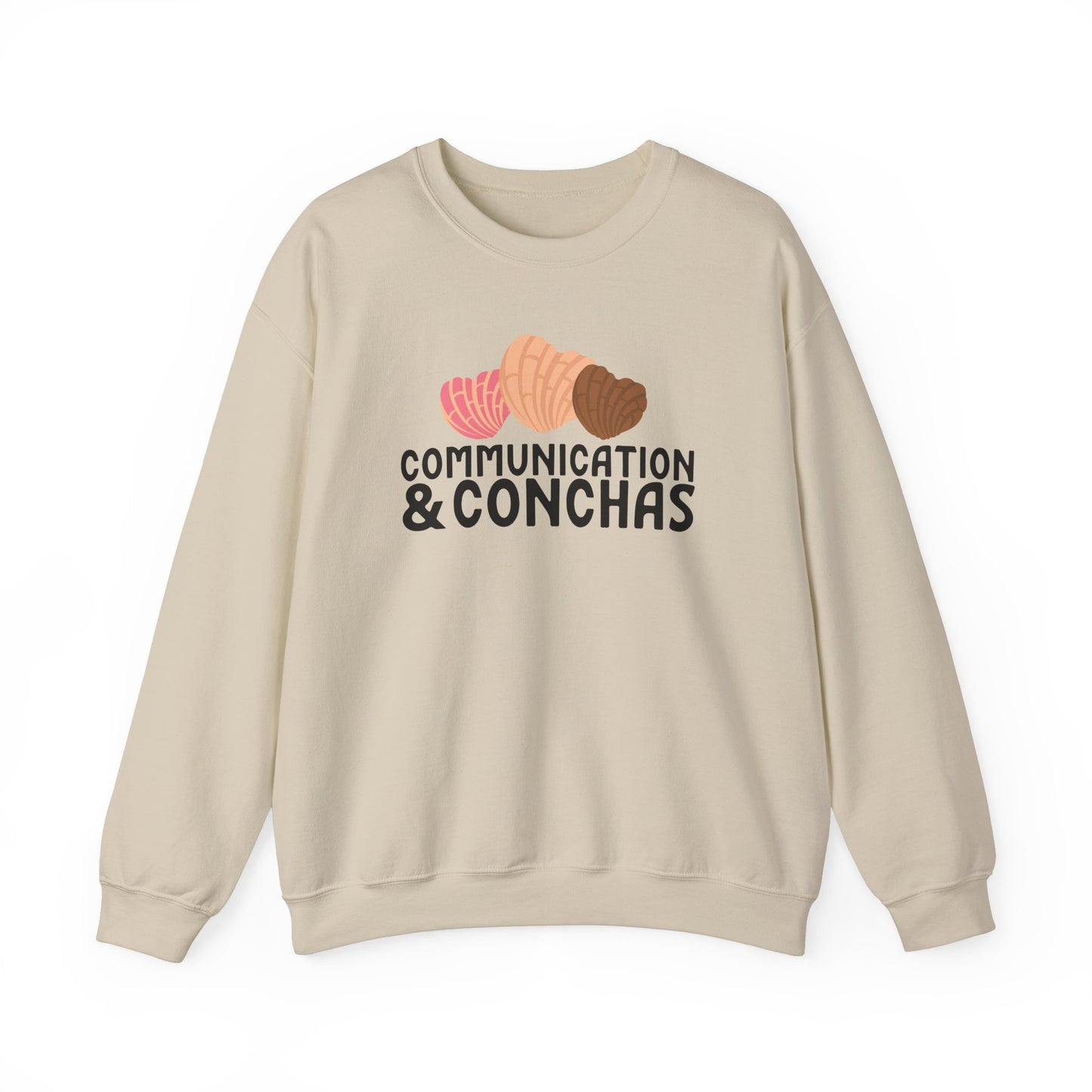 Communication and Conchas Crewneck