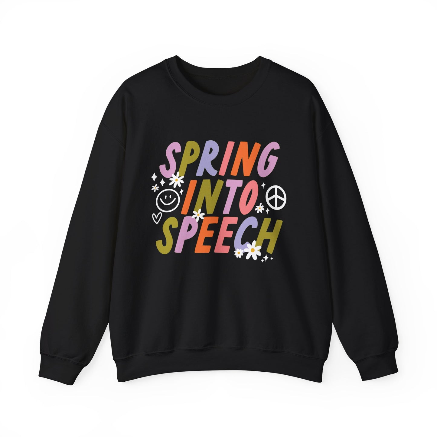 Spring Into Speech Crewneck