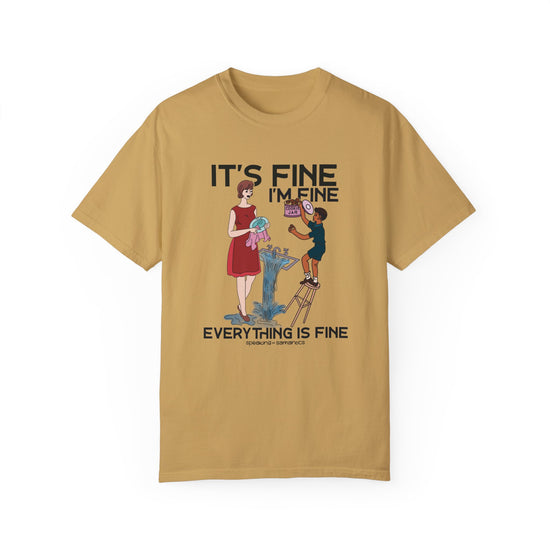 It's Fine I'm Fine Cookie Theft Tee