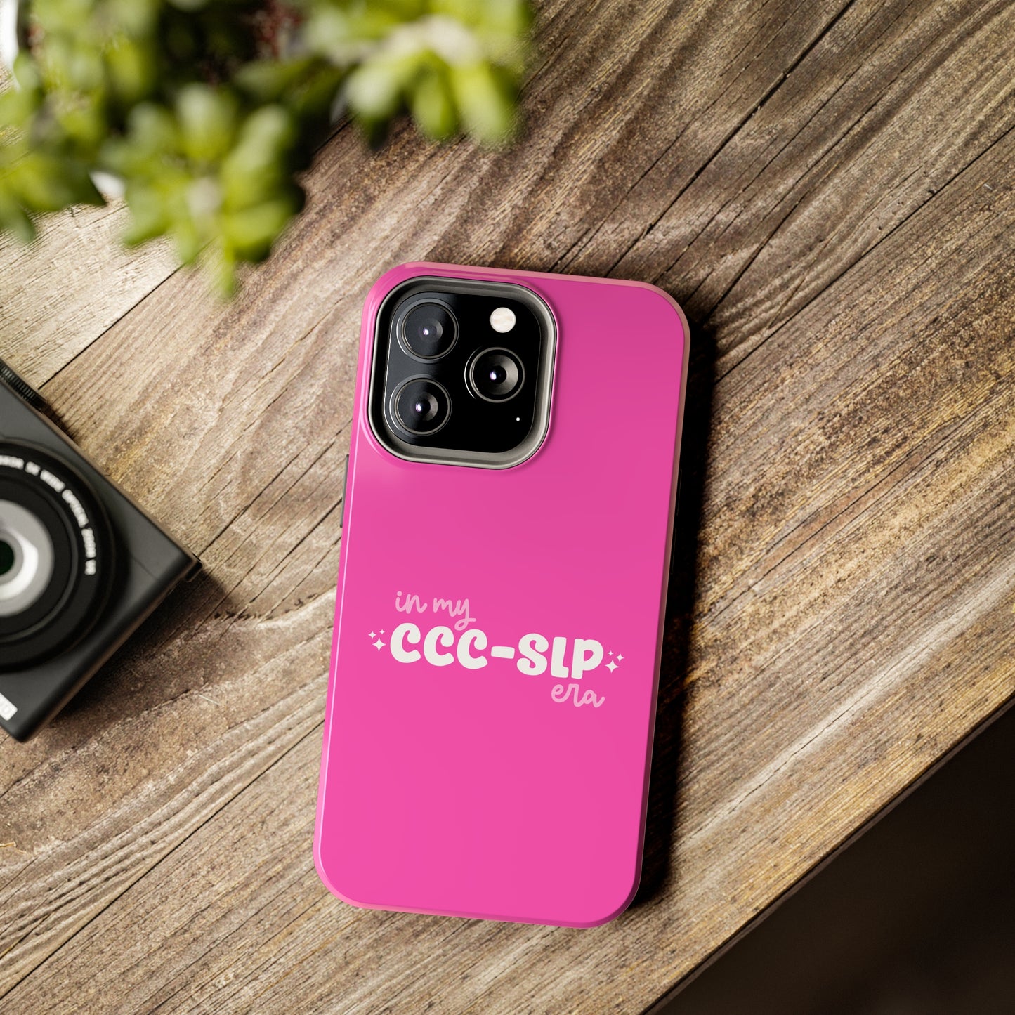 In My CCC-SLP Era iPhone Case