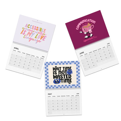 2026 Speech Pathology Calendar