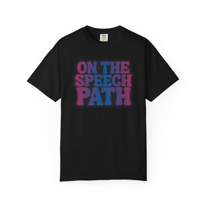 On the Speech Path Tee (Comfort Colors)