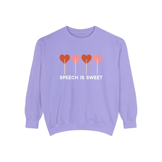 Speech Is Sweet Crewneck