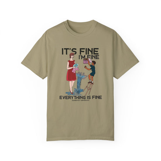 It's Fine I'm Fine Cookie Theft Tee