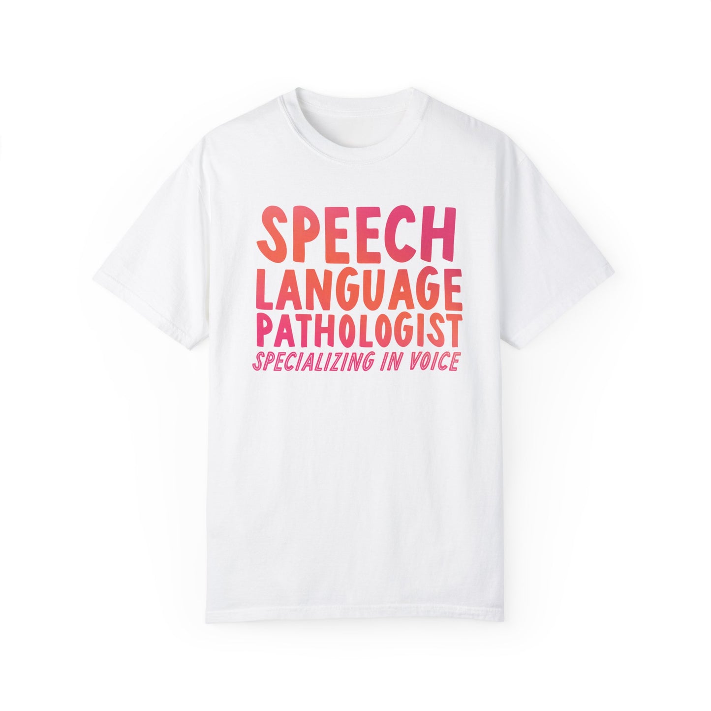 Speech Language Pathologist Specializing in Voice Tee