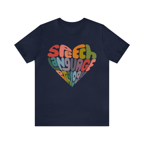 Speech Language Pathology Heart Tee