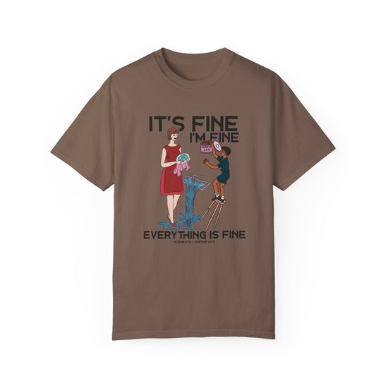 It's Fine I'm Fine Cookie Theft Tee