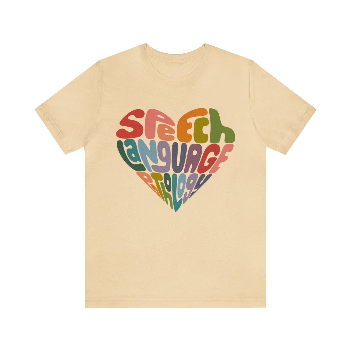 Speech Language Pathology Heart Tee