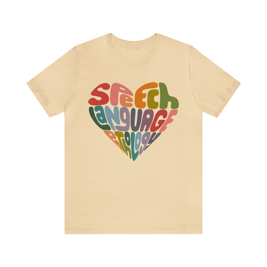 Speech Language Pathology Heart Tee