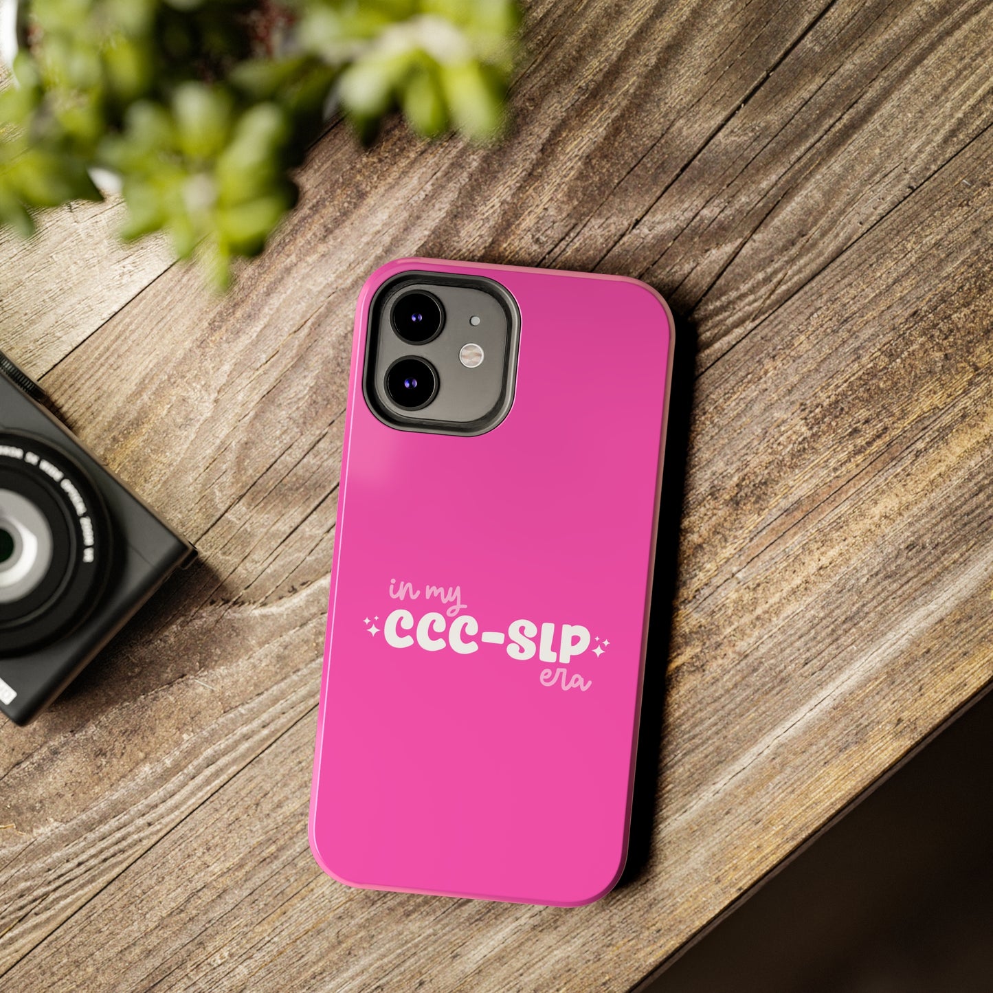 In My CCC-SLP Era iPhone Case