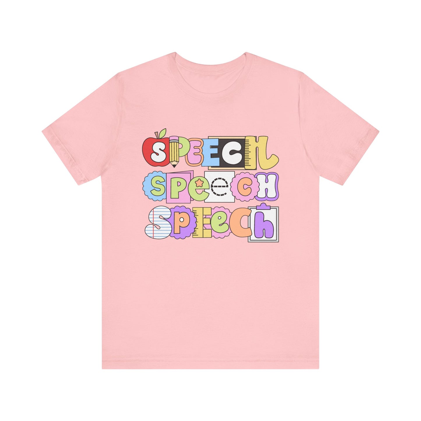 Speech Speech Speech School Tee