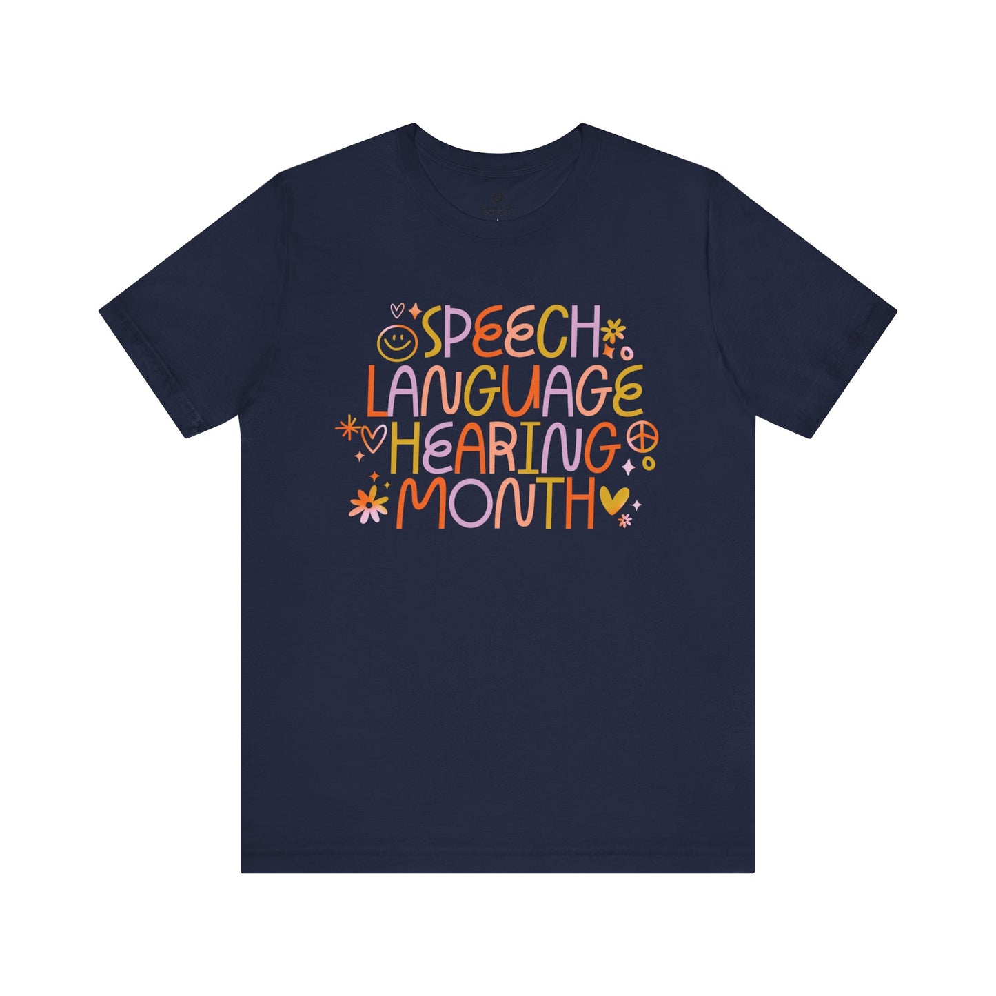 Speech Language Hearing Month Doodle Tee