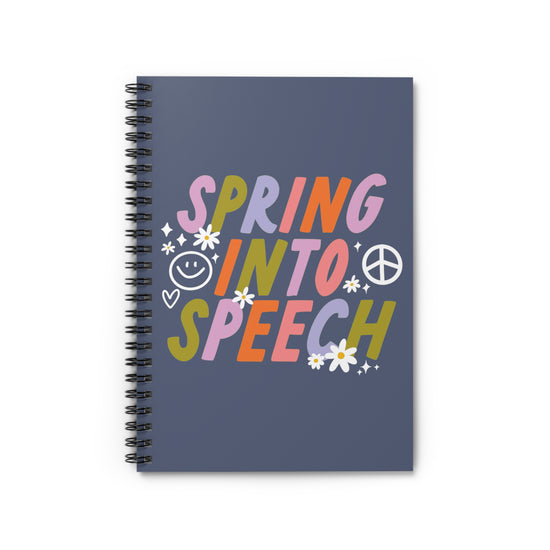 Spring Into Speech Notebook