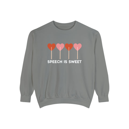 Speech Is Sweet Crewneck