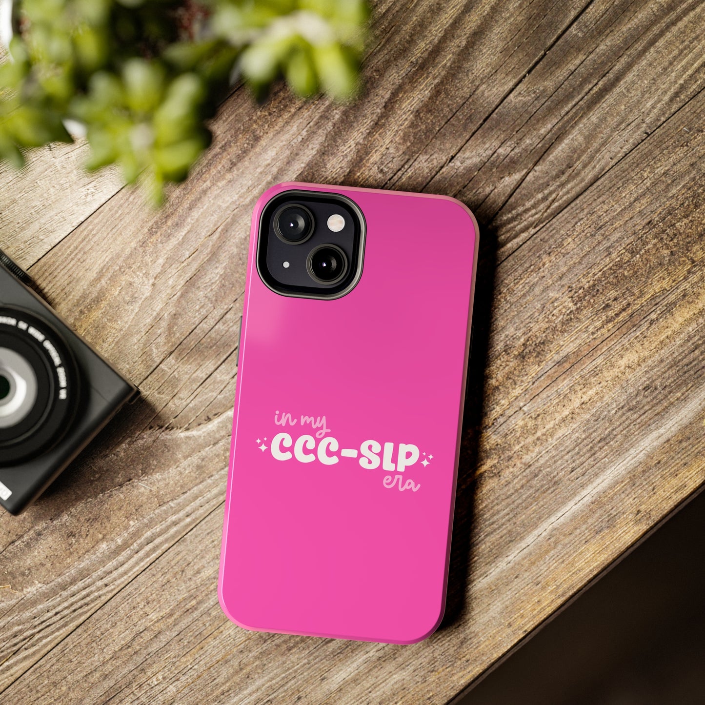 In My CCC-SLP Era iPhone Case