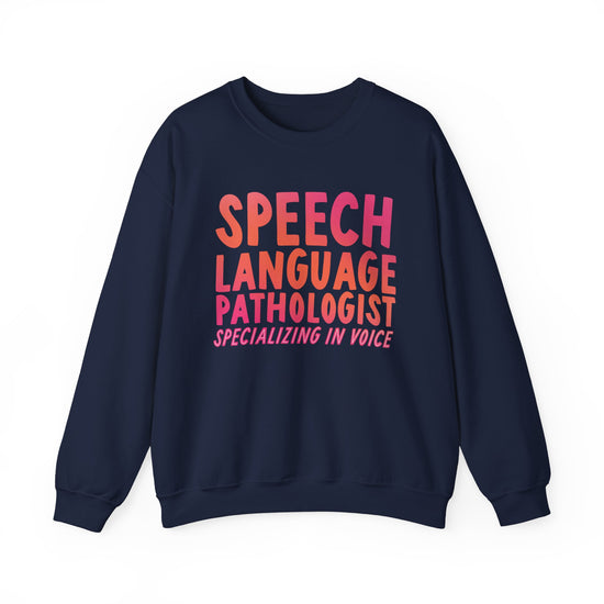 Speech Language Pathologist Specializing in Voice Crewneck