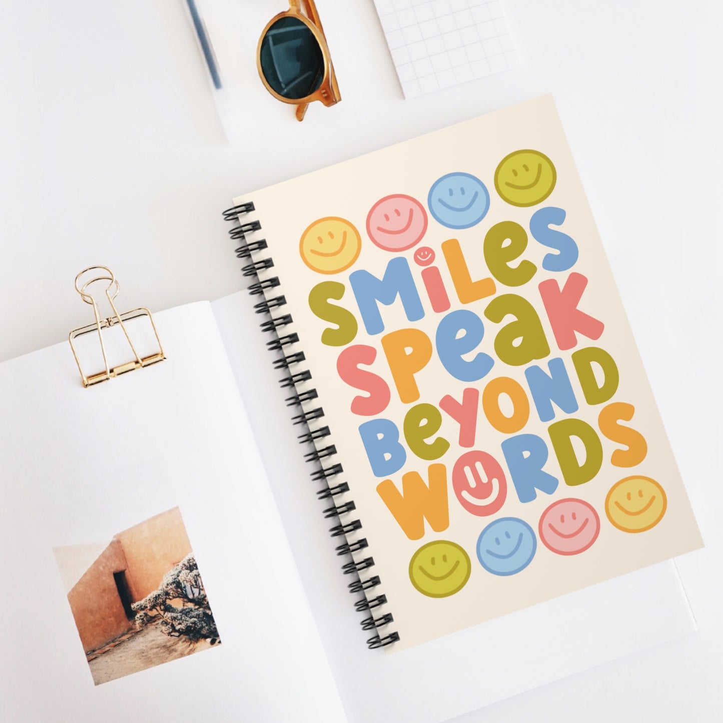 Smiles Speak Beyond Words Notebook