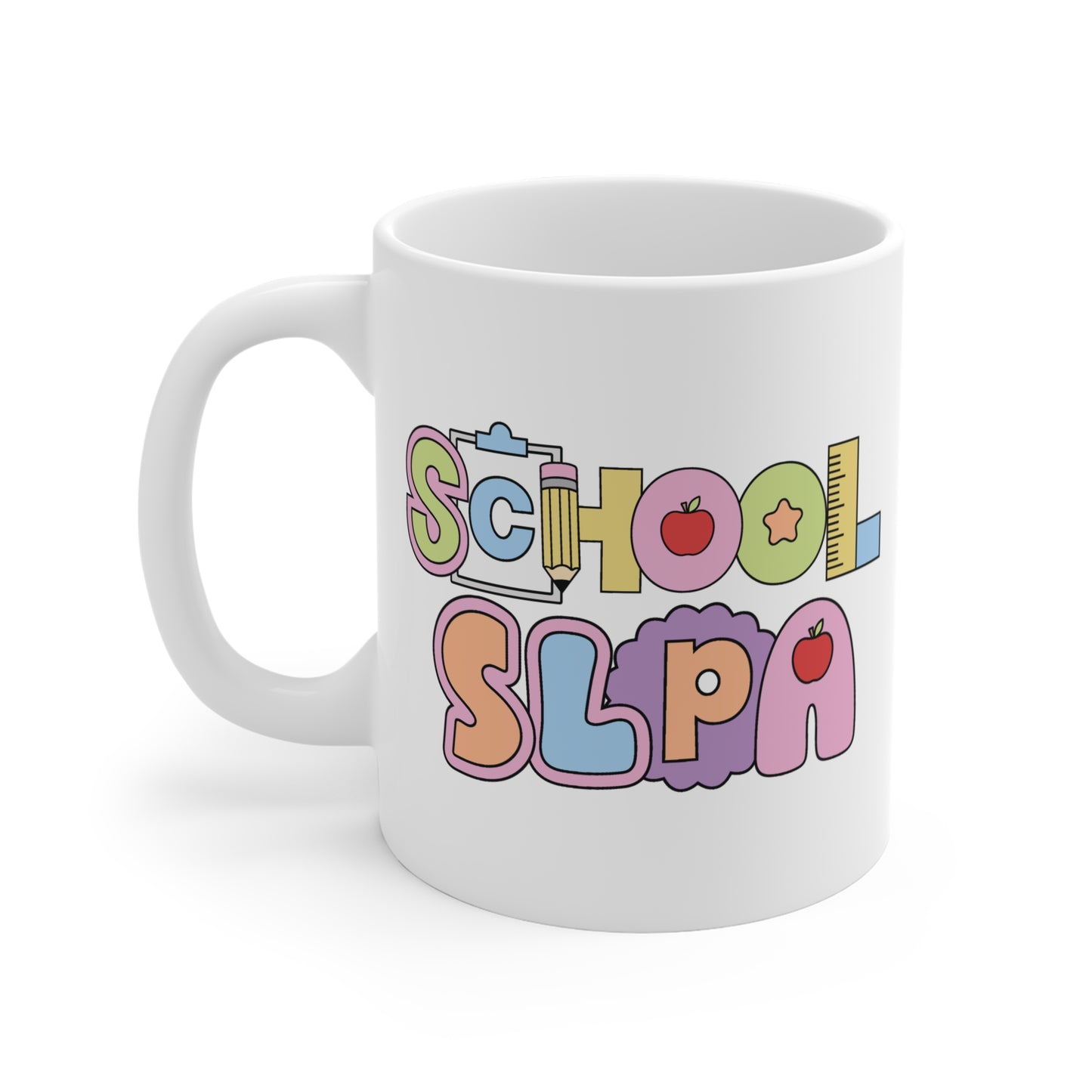 School SLPA Mug