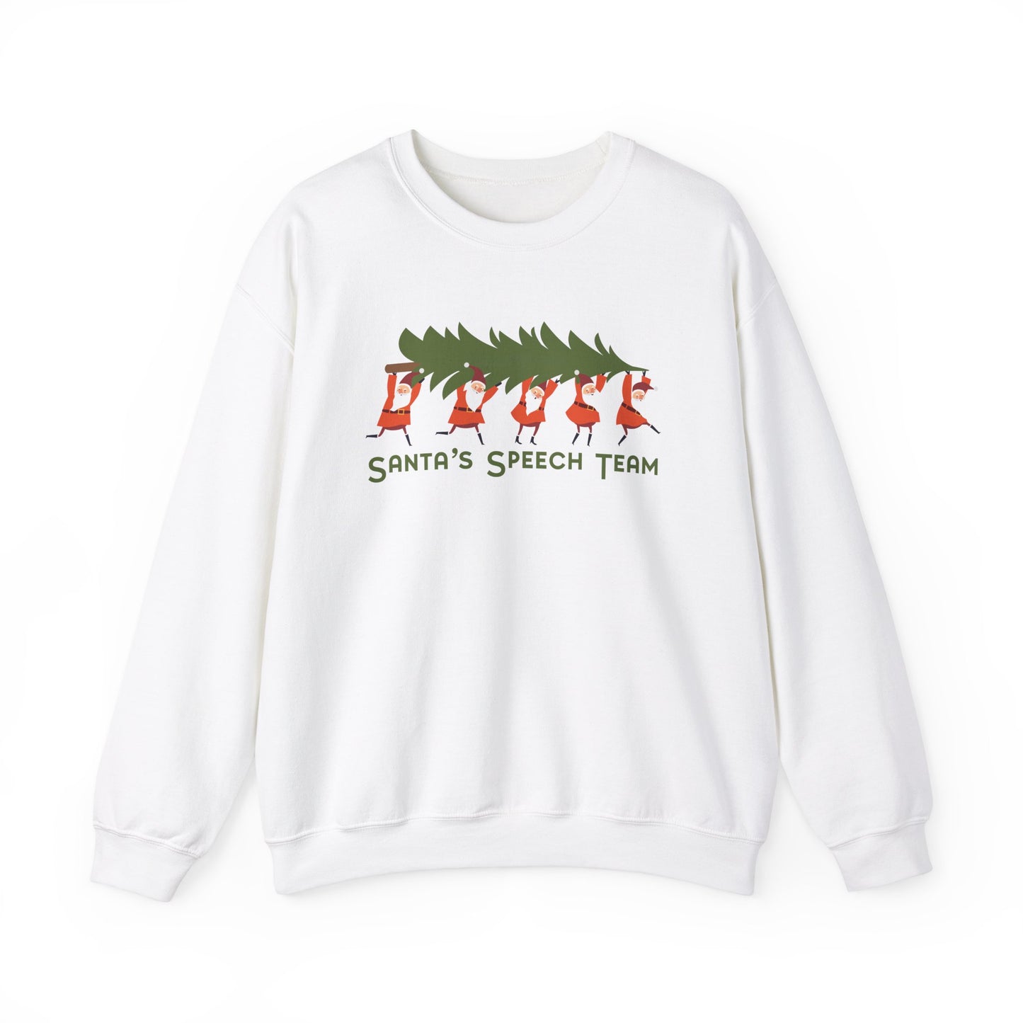 Santa's Speech Team Crewneck