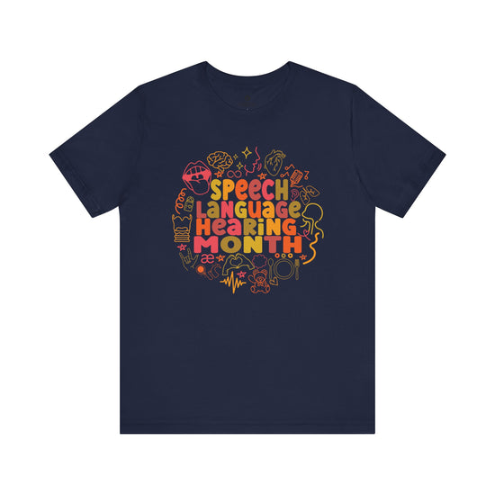 Speech Language Hearing Month Circle Tee