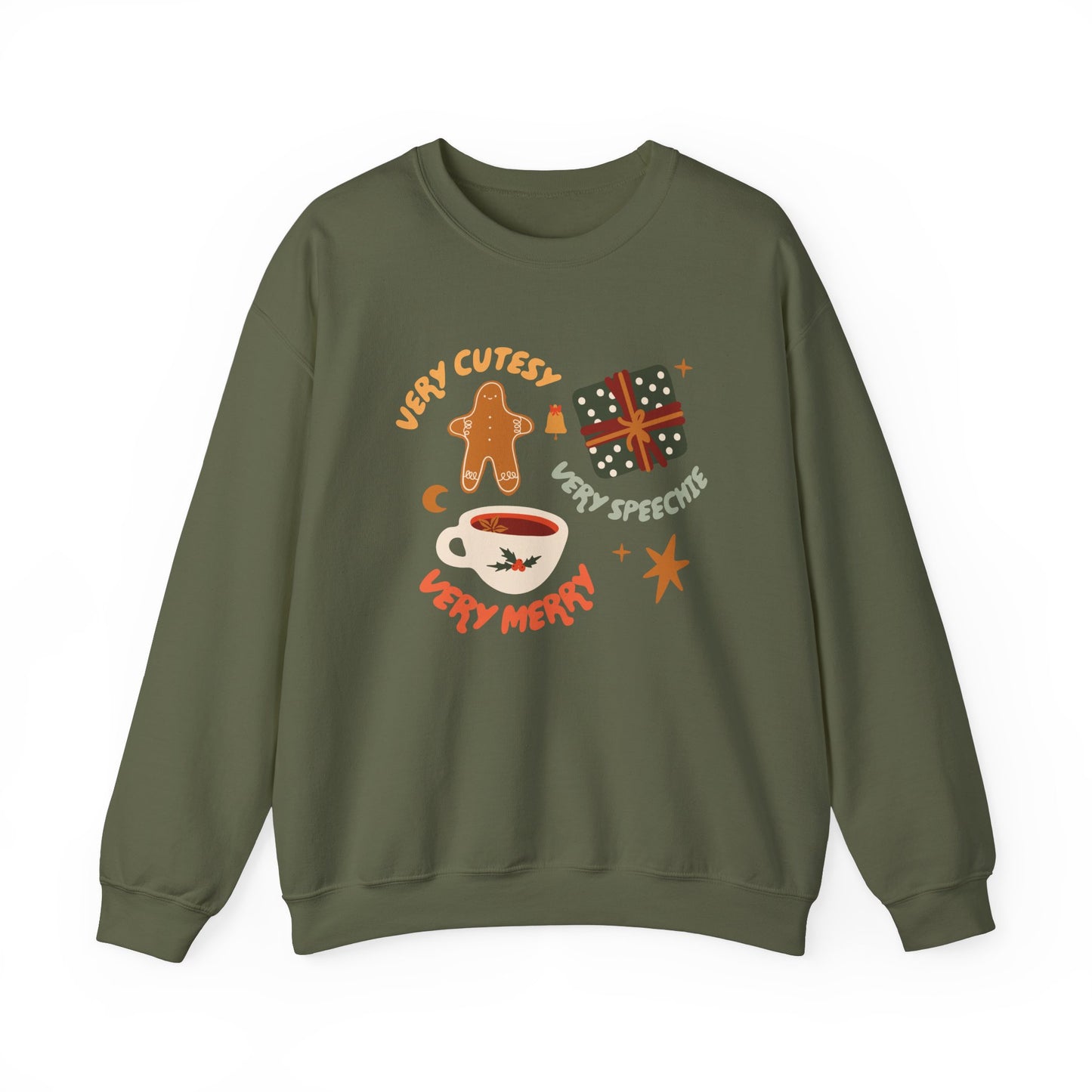 Very Cutesy Very Speechie Very Merry Crewneck