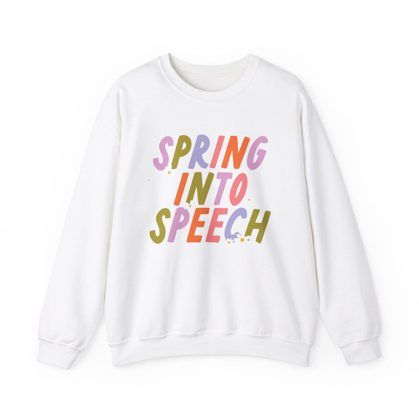 Spring Into Speech Crewneck