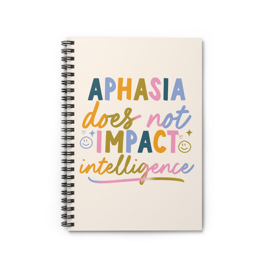 Aphasia Does Not Impact Intelligence Notebook