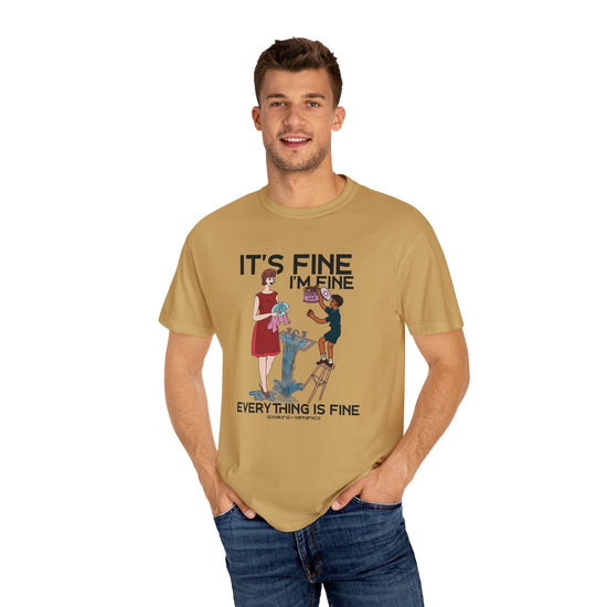 It's Fine I'm Fine Cookie Theft Tee