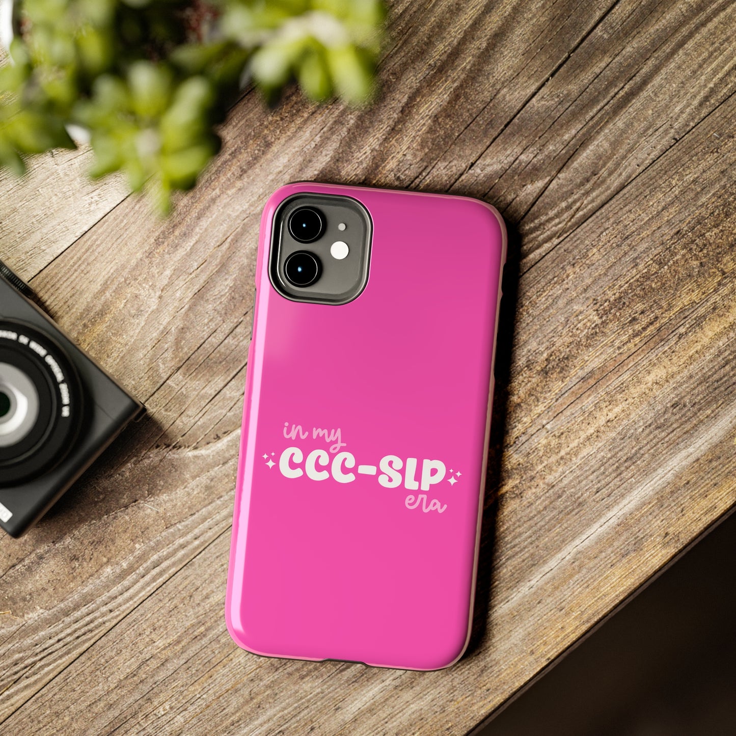 In My CCC-SLP Era iPhone Case