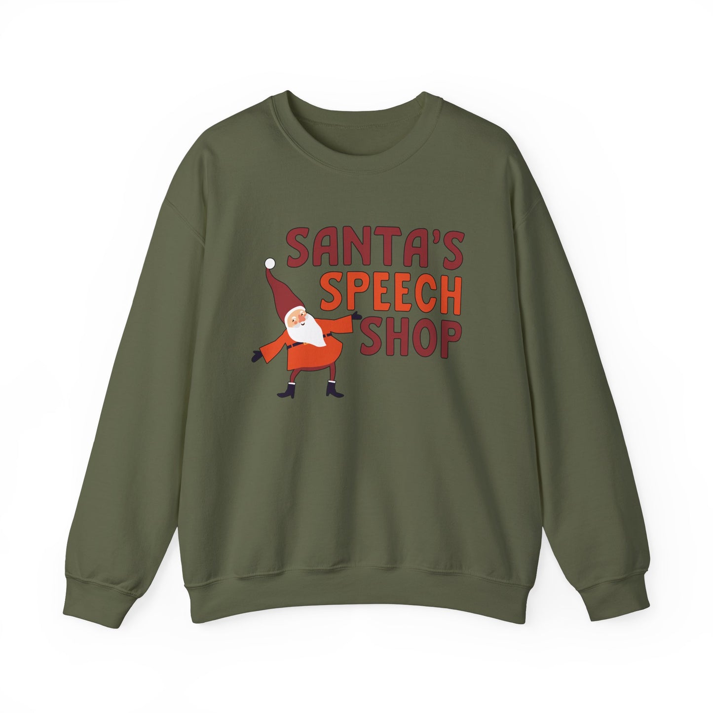 Santa's Speech Shop Crewneck