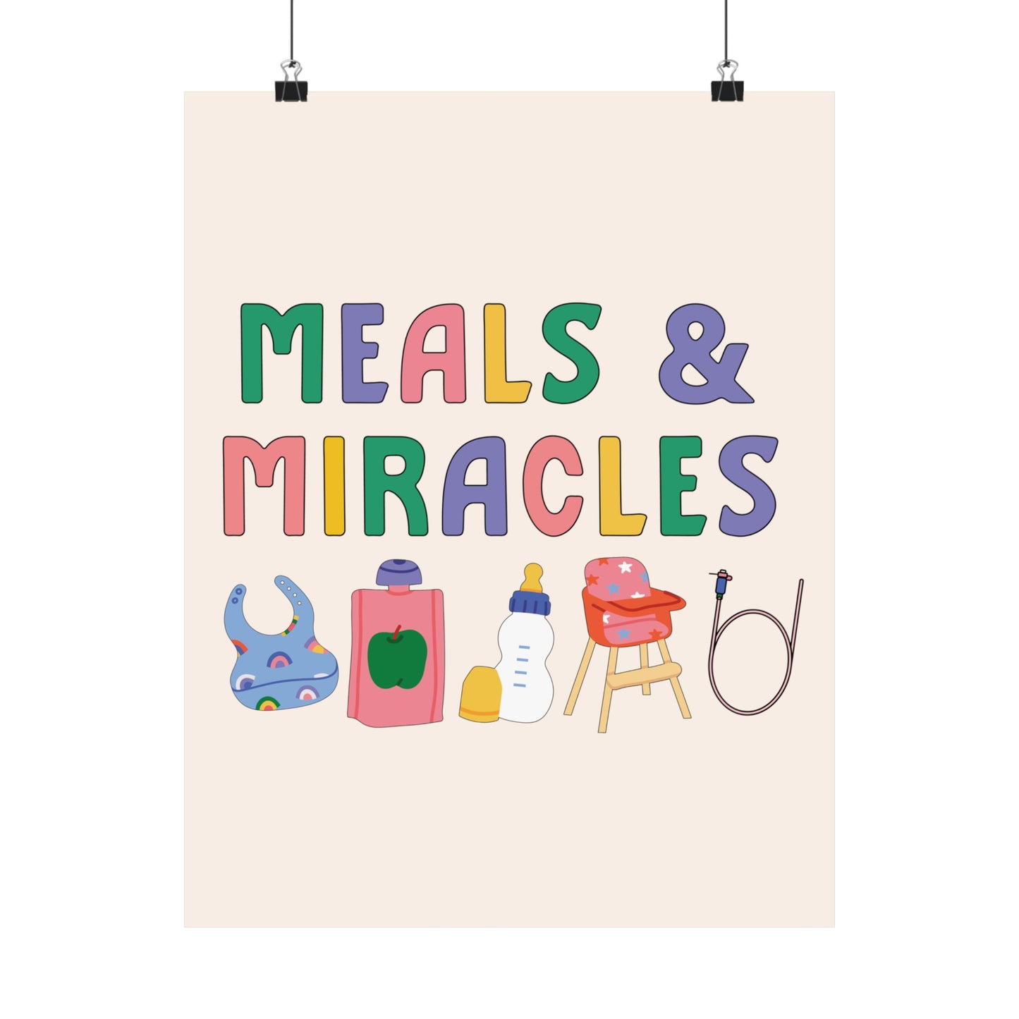 Meals and Miracles Poster