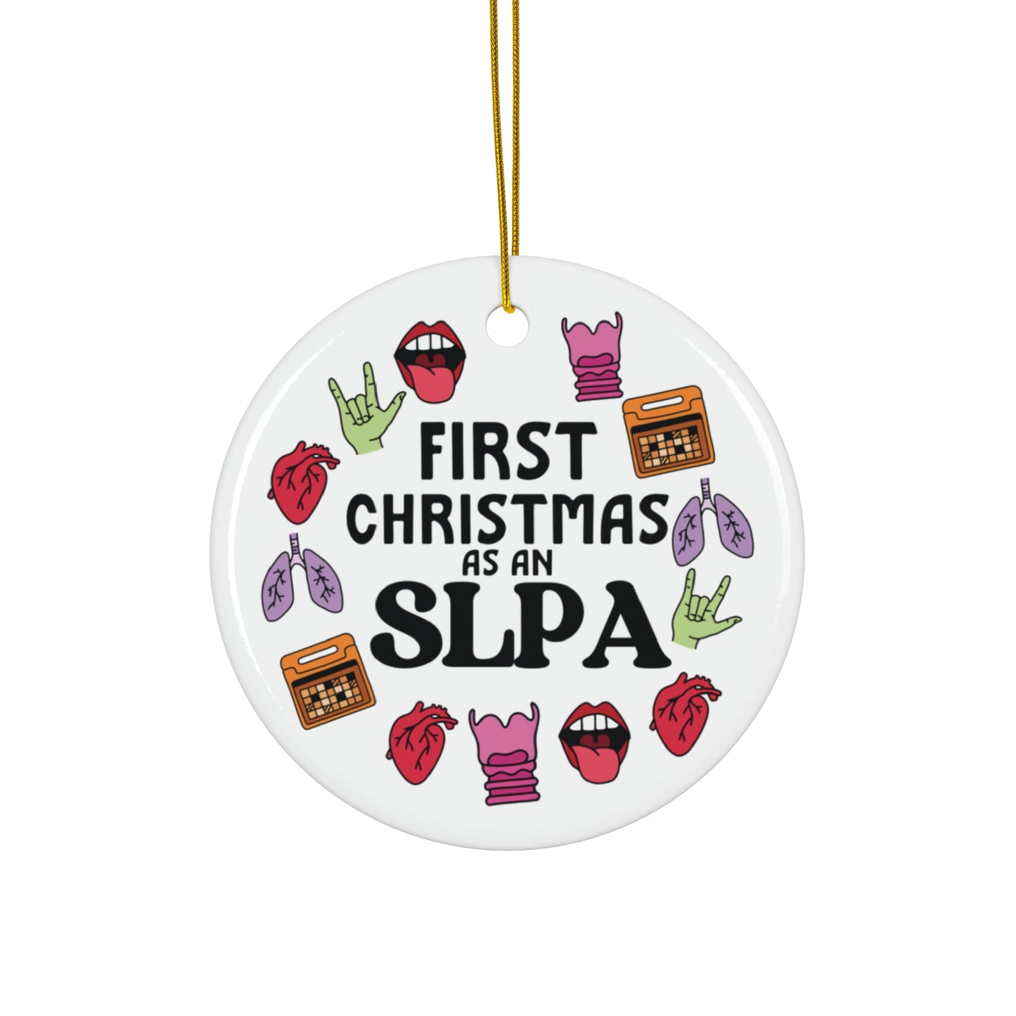 First Christmas as an SLPA Ornament