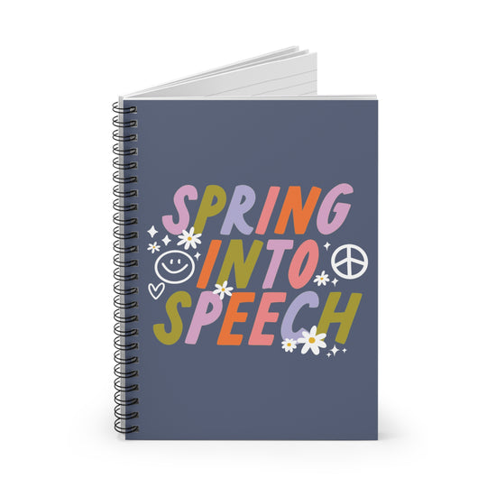 Spring Into Speech Notebook