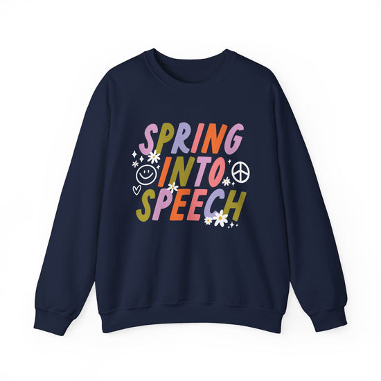 Spring Into Speech Crewneck