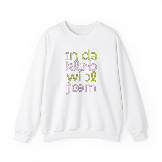 In Da Clerb We All Fam (IPA) Crewneck